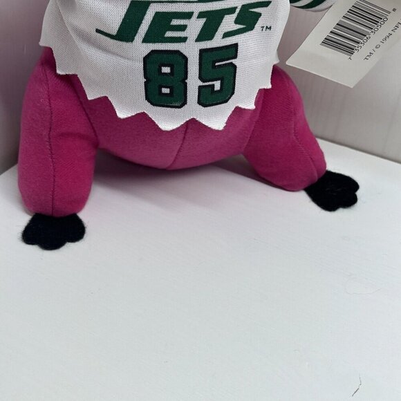 Vtge The Flintstones DINO New York Jets Plush Team NFL 1994 Hanna Barbera w/tag - Picture 8 of 14